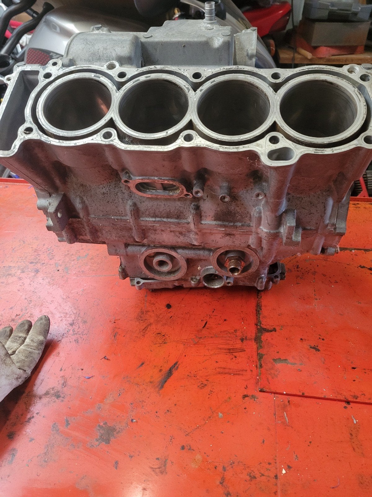 Te koop zonder motorblok Yamaha R1 2002 2003 5PW, Motoren, Onderdelen | Yamaha, Ophalen