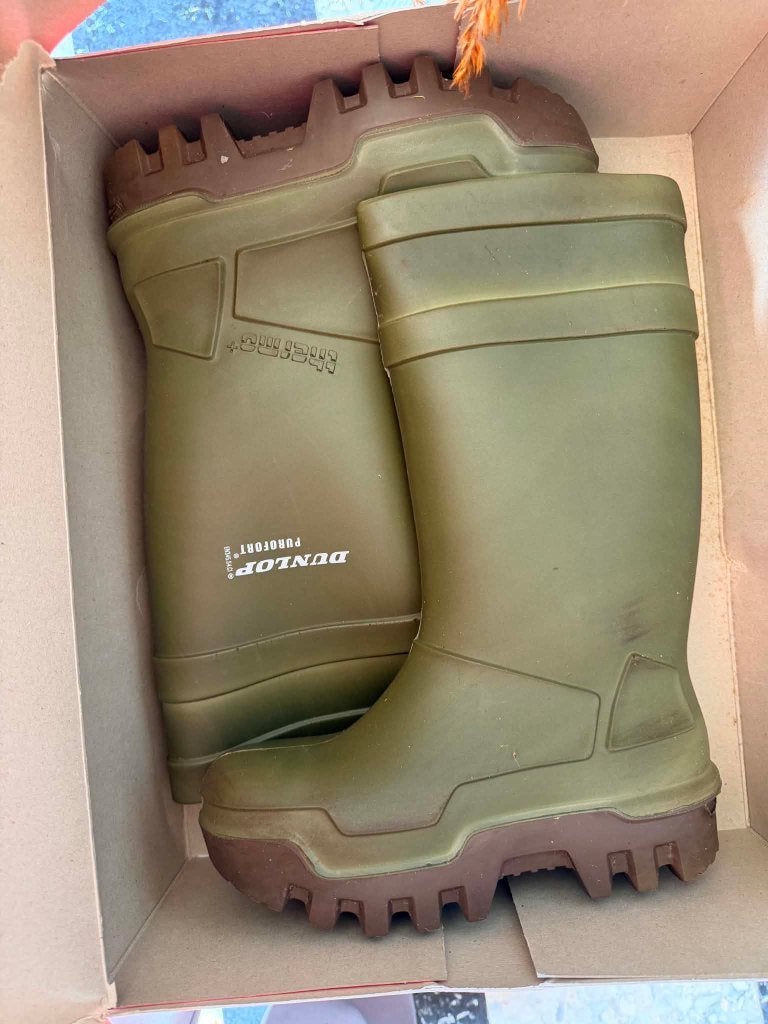 Bottes Dunlop, Bottes de pluie, Autres couleurs, Comme neuf, Enlèvement