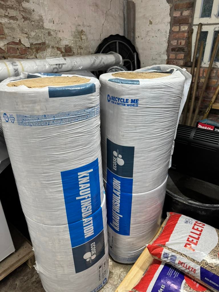 Knauf naturoll 032 - 14cm, Doe-het-zelf en Bouw, Isolatie en Afdichting, Ophalen, 12 cm of meer, Nieuw, 5 tot 10 m²