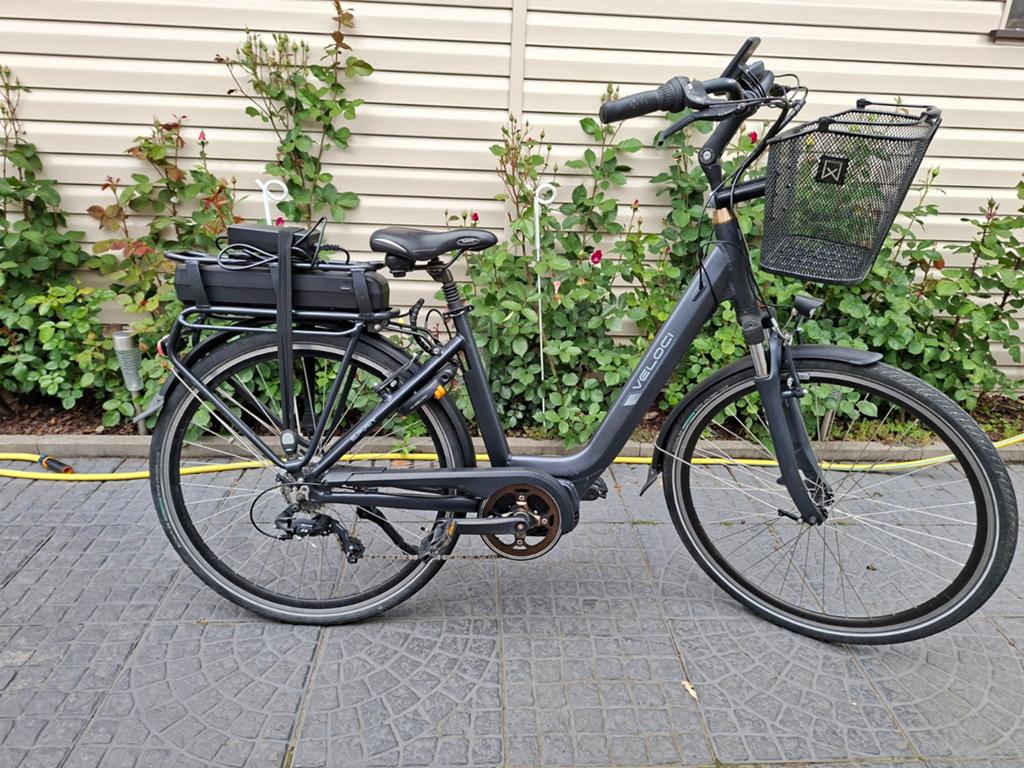 Veloci elektrische fiets met bafang middenmotor, Ophalen