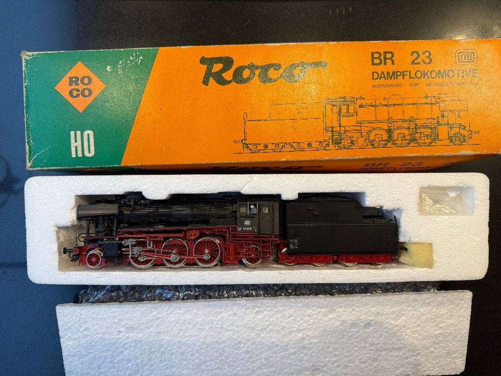 Roco 14120A H0 - Locomotive à vapeur BR 23 105 AC numérique, Enlèvement ou Envoi, Courant alternatif, Roco, Utilisé