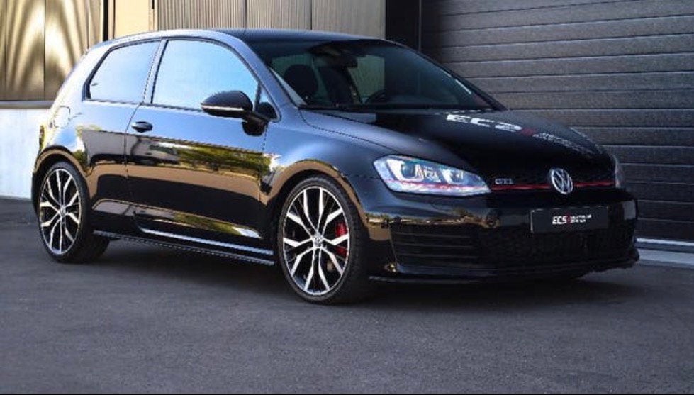 Vend 4 véritable jantes vw golf 7 gti Santiago 19 p, Pneus et Jantes, Utilisé, 225 mm, Pneus été