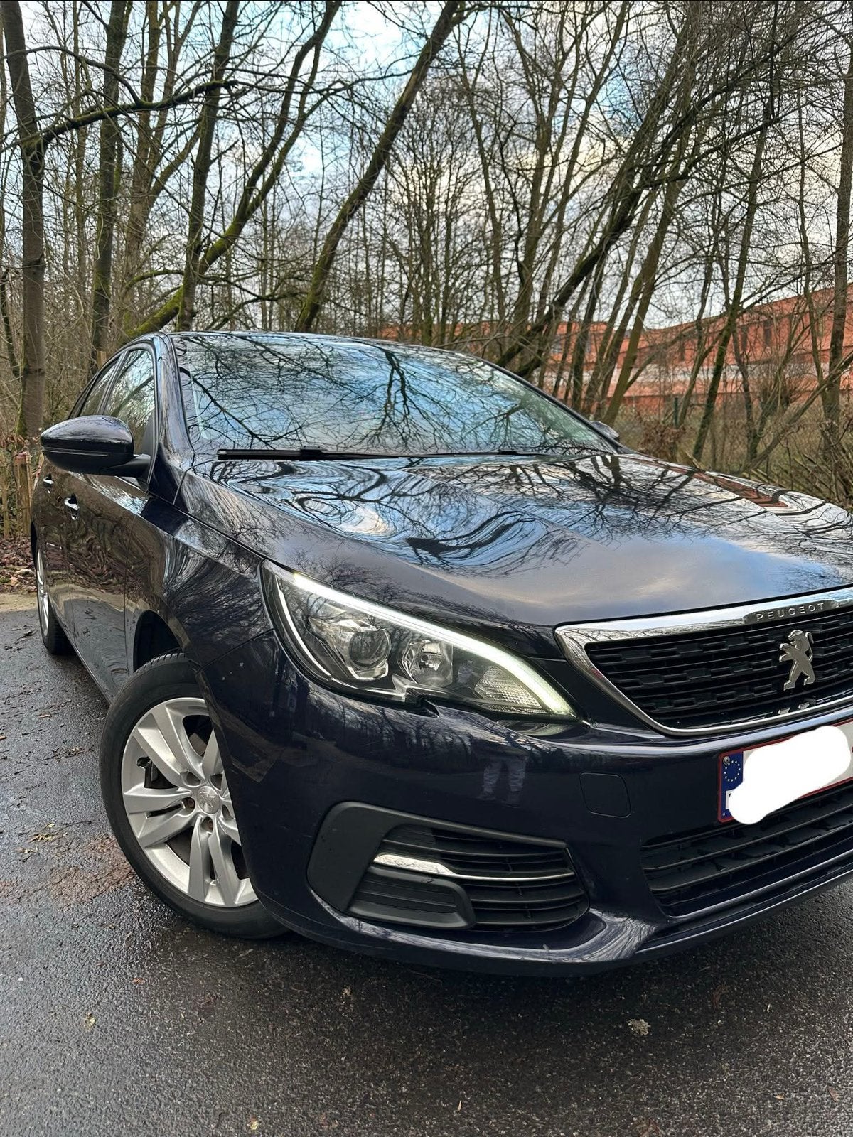 Peugeot 308 , 1.2 essence 2018 break, Auto's, Peugeot, Voorwielaandrijving, Stof, 1199 cc, Blauw