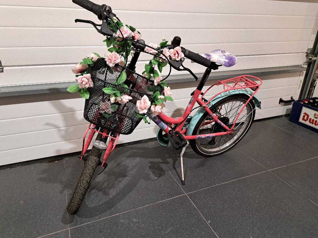 Frera divina meisjesfiets, Fietsen en Brommers, Ophalen, Zo goed als nieuw, Velgrem, Versnellingen