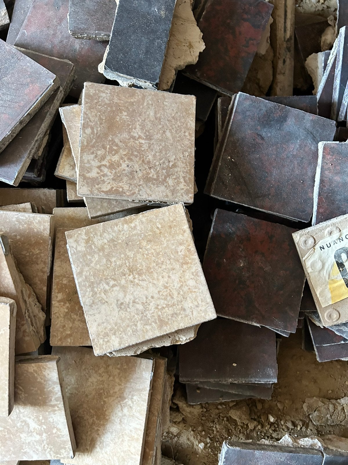 Cementtegels Welkenraedt, Bricolage & Construction, Dalles & Carrelages, Utilisé, Carrelage de sol, Céramique, 5 à 10 m², Enlèvement
