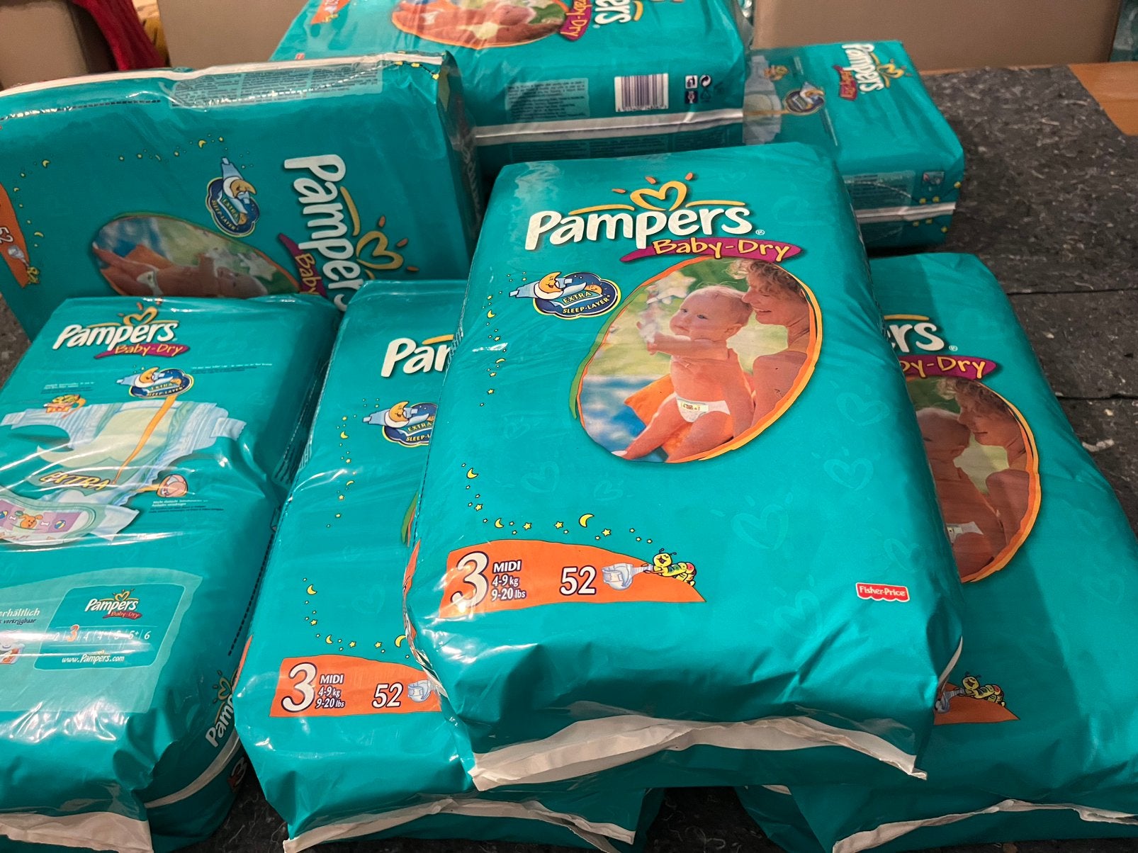 Pampers maat 3, Ophalen, Zo goed als nieuw