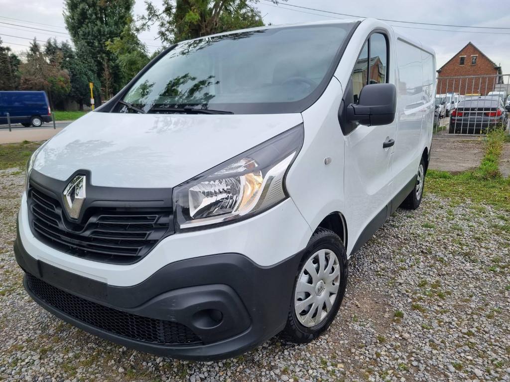 Renault Trafic 10/2018 L1h1 91014km 1.6dci 95cv 70kw airco, Autos, Renault, Euro 6, Entreprise, 3 places, Boîte manuelle