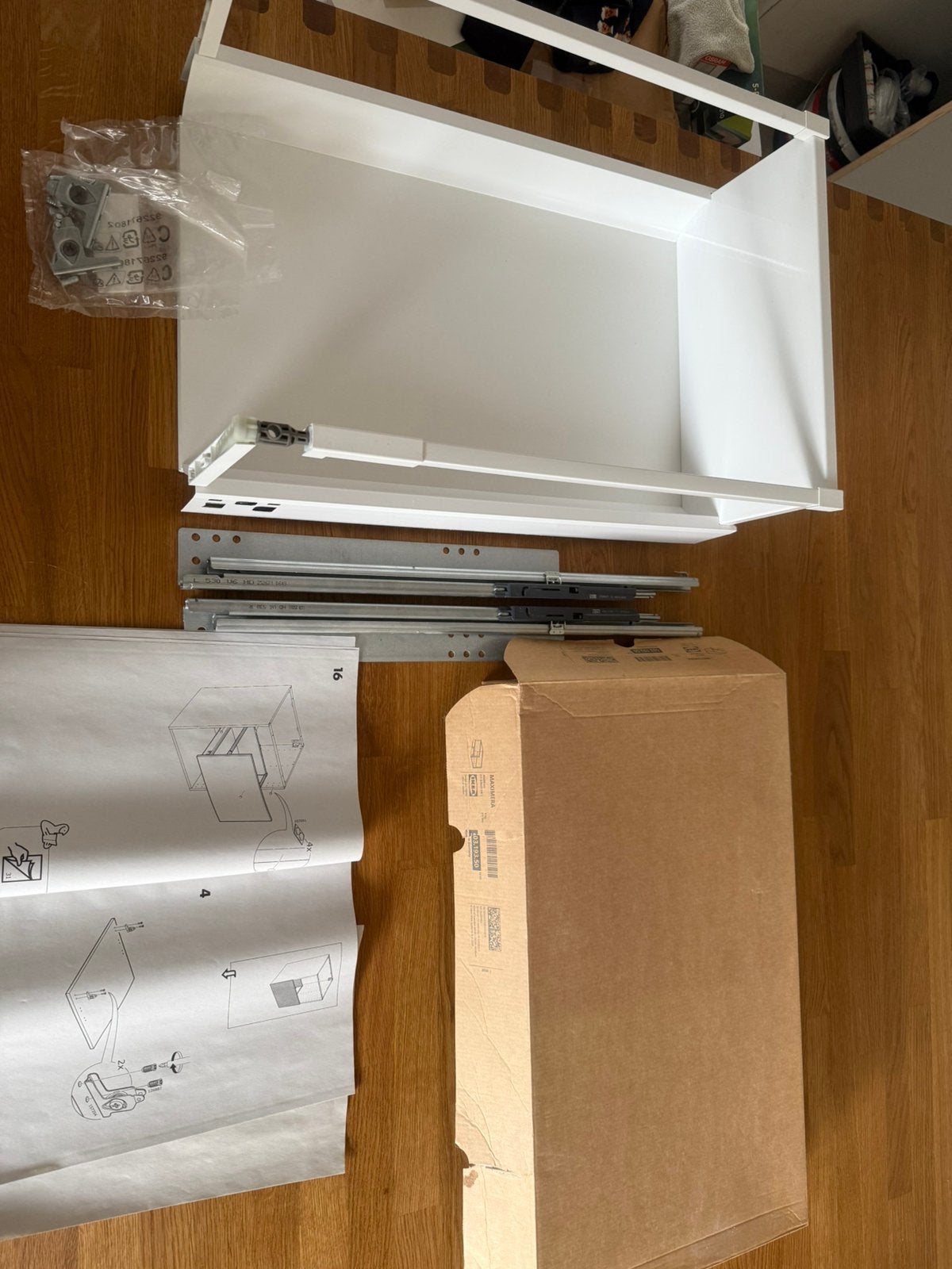 IKEA - method & Maximera - 2x laden - Nieuw!, Ophalen, Nieuw, Wit