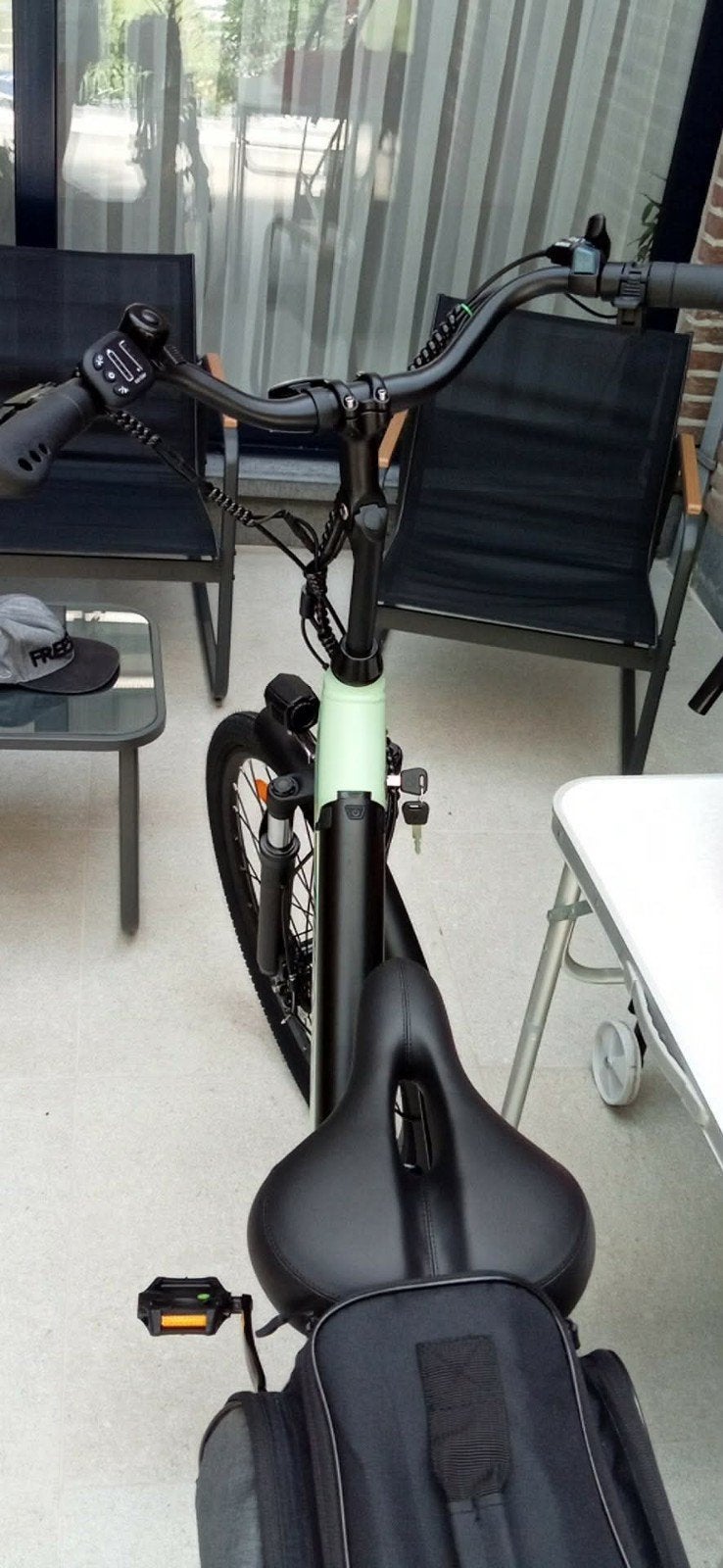 Elektrische fiets nieuw, Ophalen