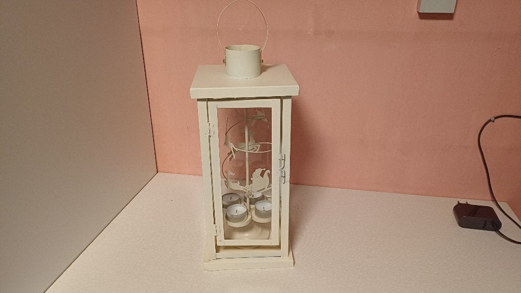 Lanterne, Enlèvement ou Envoi, Bois, Lanterne, 40 cm
