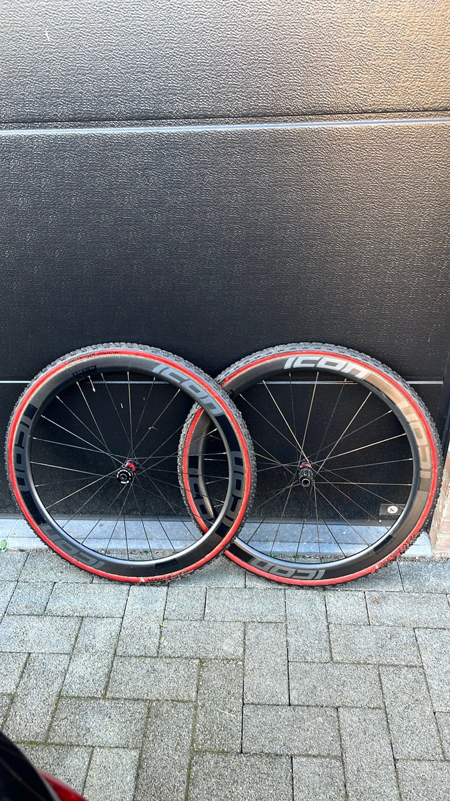 Carbon tubewielen Icon, Fietsen en Brommers, Ophalen of Verzenden, Gebruikt, Wiel, Carbon