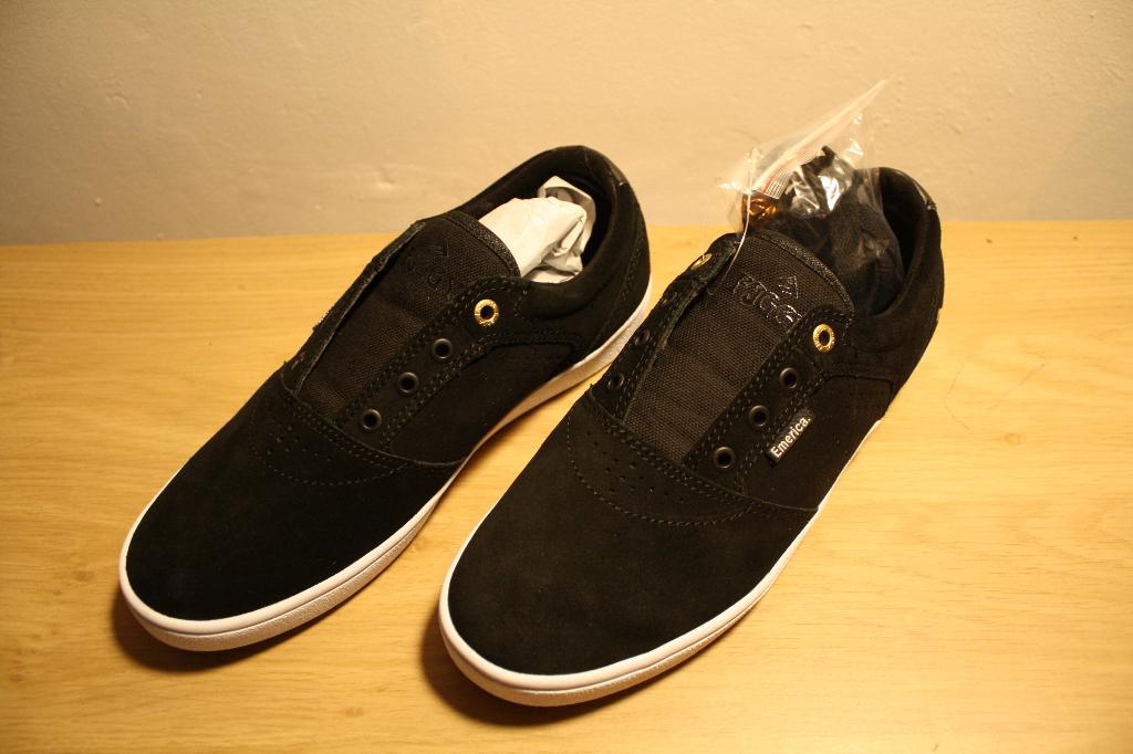 schoenen Emerica Figgy Dose – black/white/gold maat 38,5, Vêtements | Hommes, Chaussures, Neuf, Enlèvement ou Envoi, Baskets, Noir
