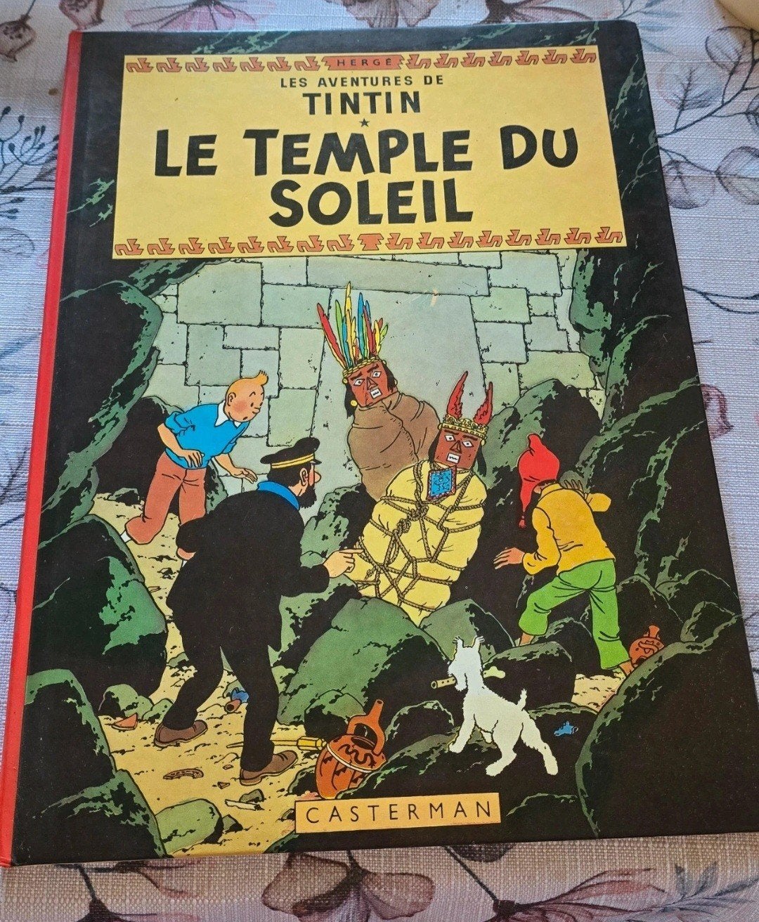 Tintin – Le Temple du Soleil – Hergé – Casterman – 1966, Enlèvement ou Envoi, Une BD, Utilisé, Hergé