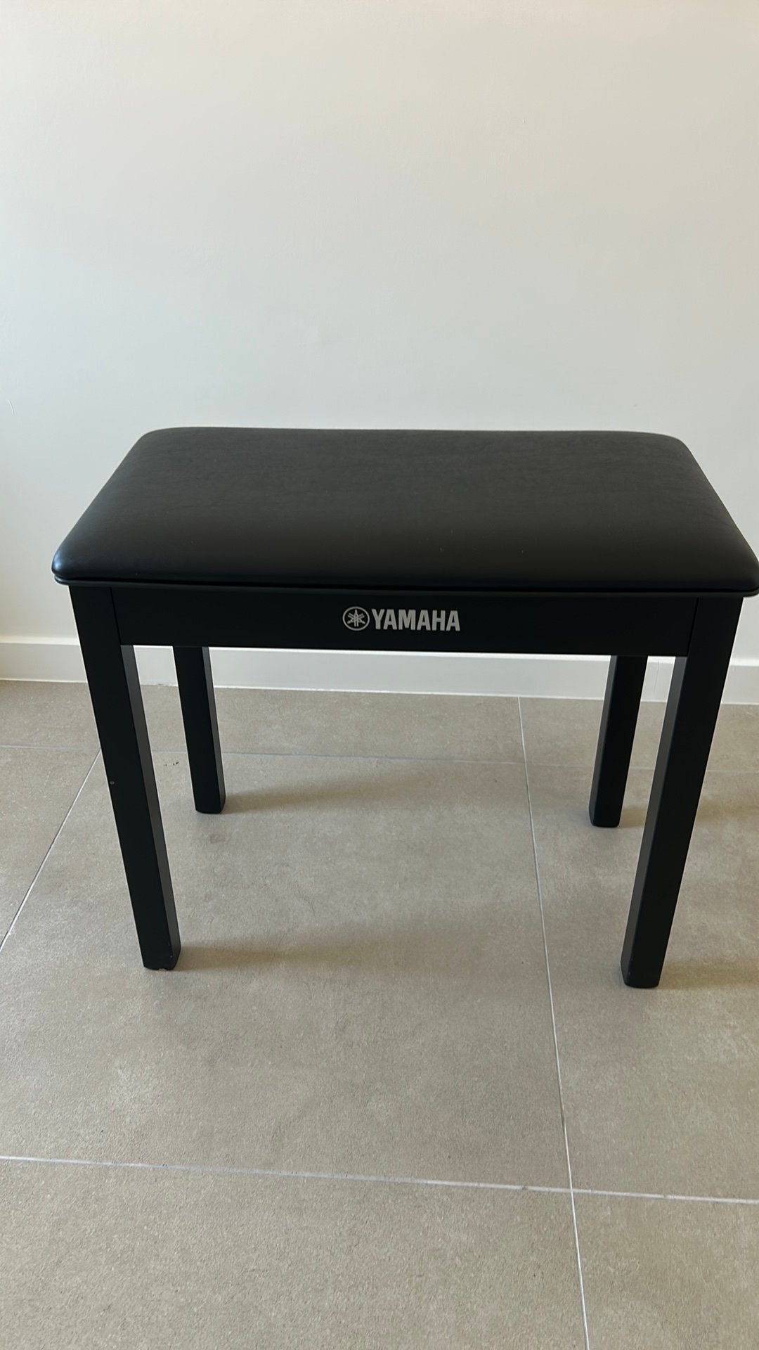 Pianobank Yamaha  B1B - zwart, Muziek en Instrumenten, Piano's, Zo goed als nieuw, Overige typen, Zwart, Ophalen