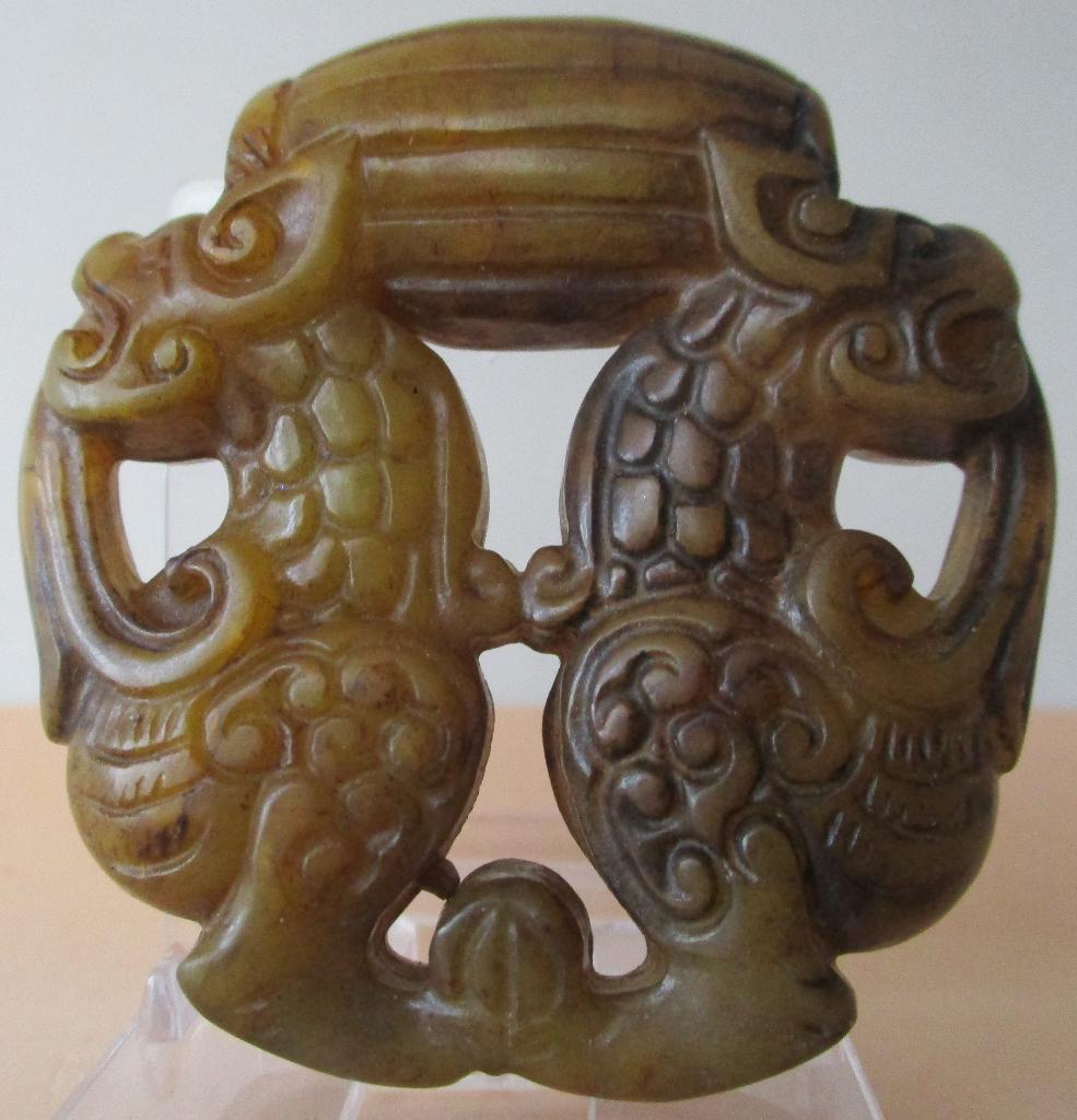 2- Amulet Serpentine -Talisman-Bescherment -TREASURE-DRAGON, Verzamelen, Verzenden