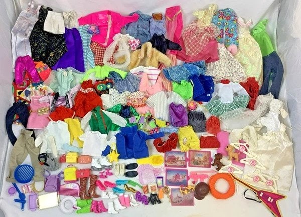 Poupées de mode Barbie Clone, collection vintage, vêtements, Overige thema's, Accessoires inclus, Comme neuf, Duplo