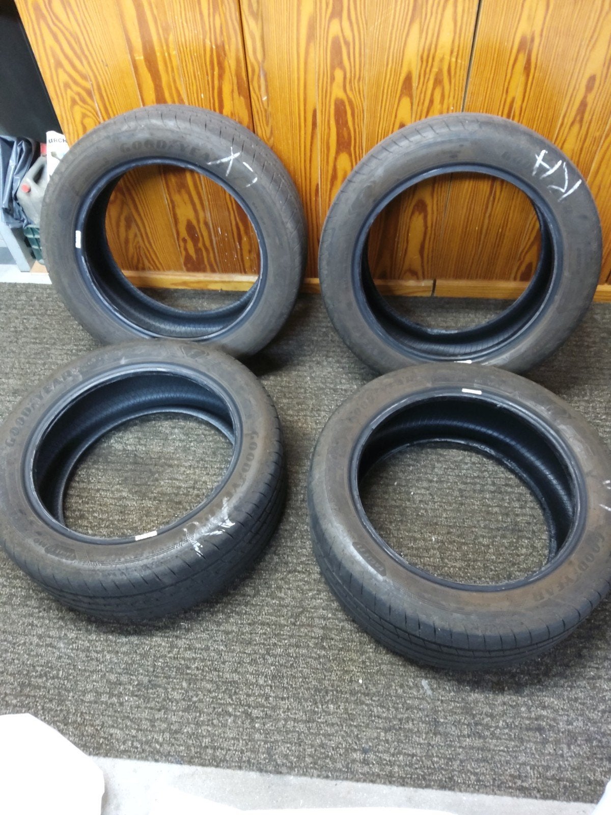 4 NIEUWE ZOMERBANDEN GOODYEAR EAGLE F1 ASYMMETRIC MO 5 XL, Achat, 6 portes, Euro 6, Break