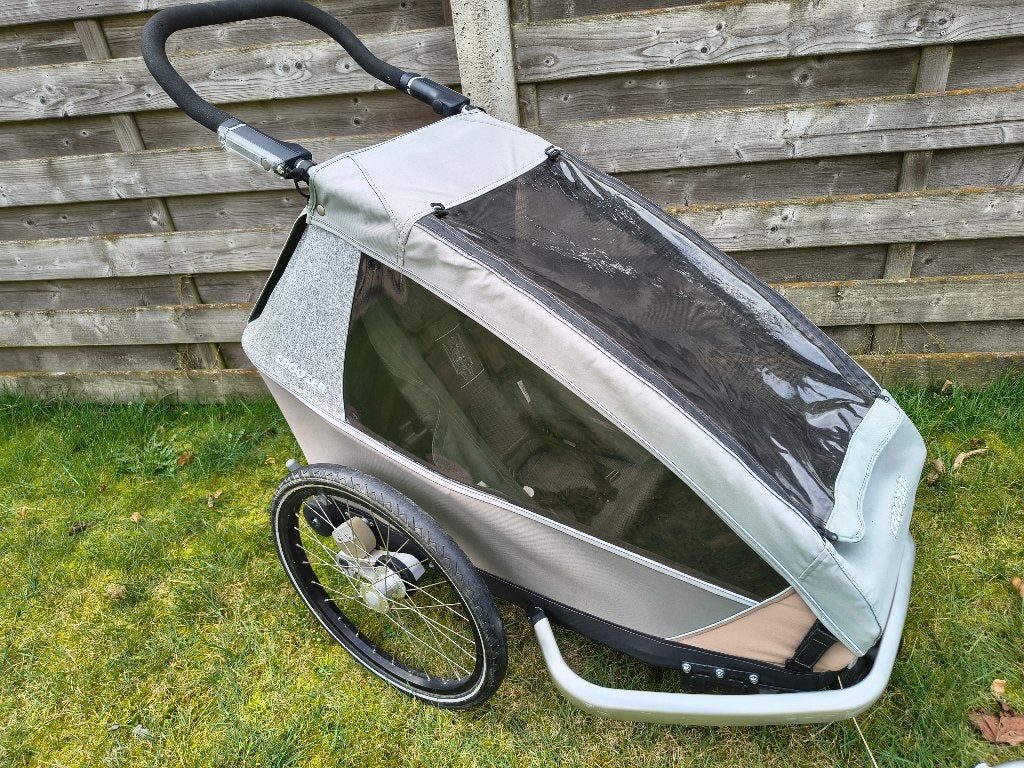 Remorque à vélo Croozer Kid Vaaya 1 *Parfait état*, 40 à 60 kg, Comme neuf, Enlèvement, Suspension