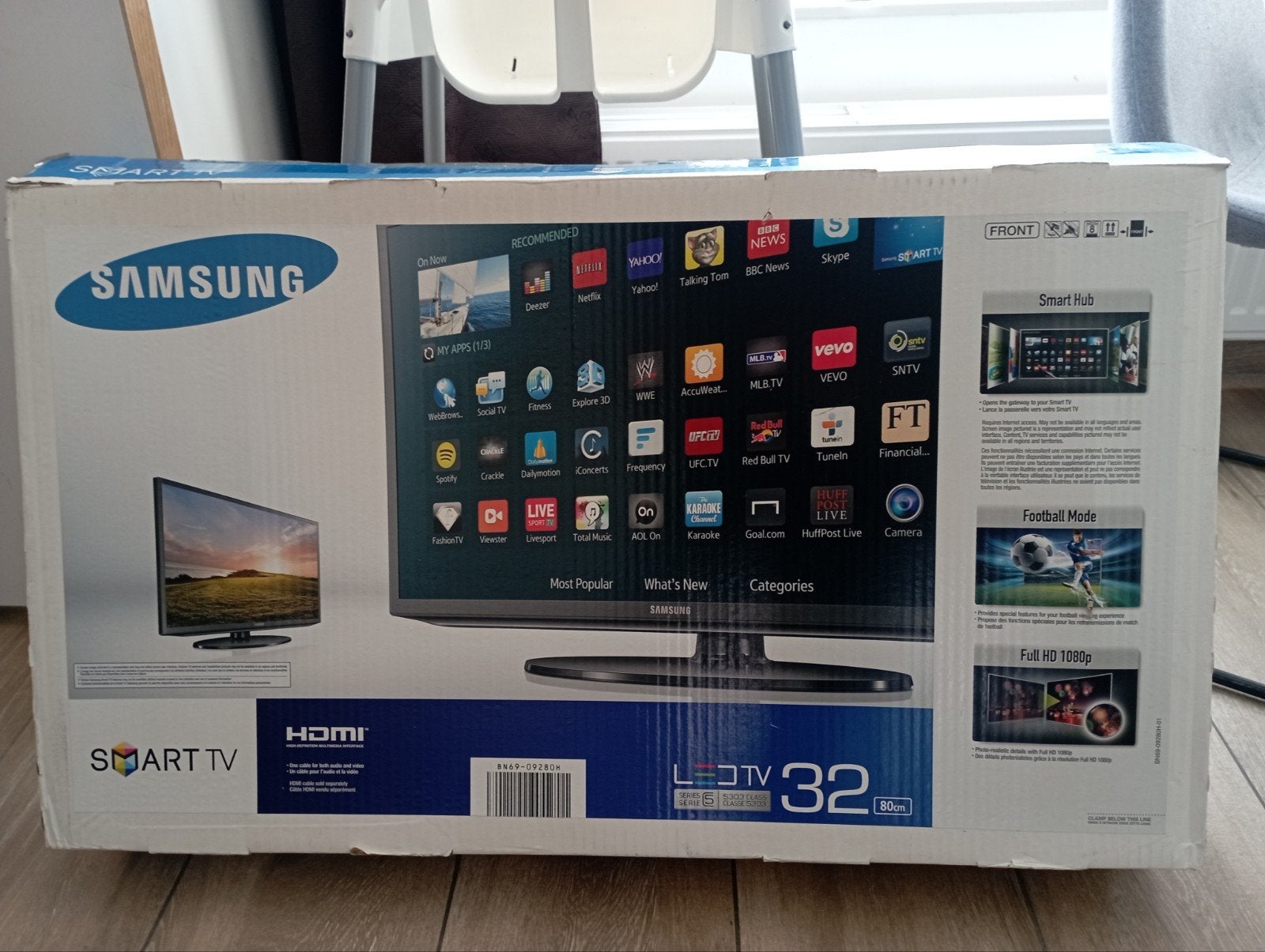 TV Samsung, TV, Hi-fi & Vidéo, Enlèvement