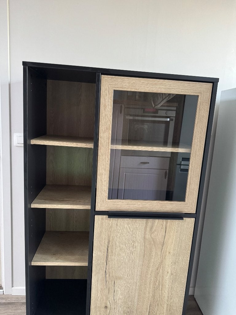 Kast, Huis en Inrichting, Ophalen, Met deur(en), 100 tot 150 cm, 50 tot 100 cm
