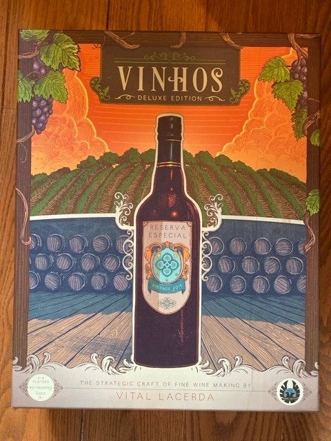 VINHOS DELUXE EDITION - fantastisch spel - Vital Lacerda, Hobby en Vrije tijd, Gezelschapsspellen | Bordspellen, Verzenden