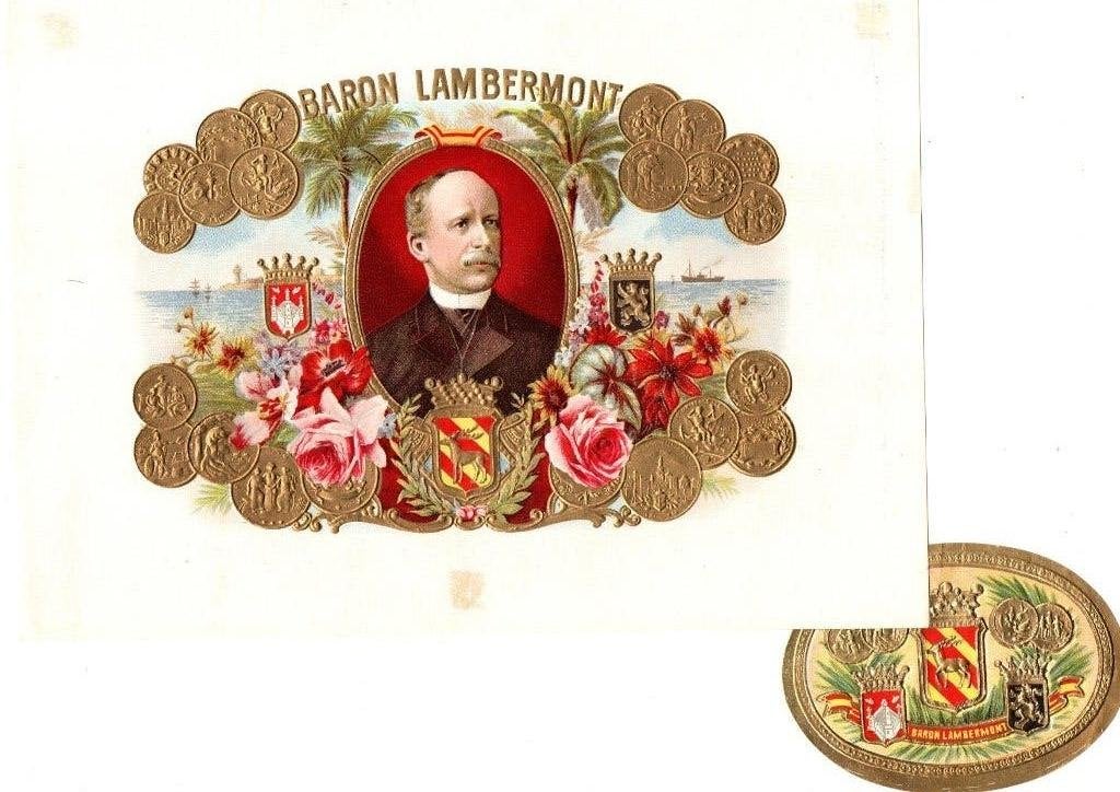 VIEILLES ÉTIQUETTES DE CIGARES, Collections, Enlèvement ou Envoi, Comme neuf, Autres types