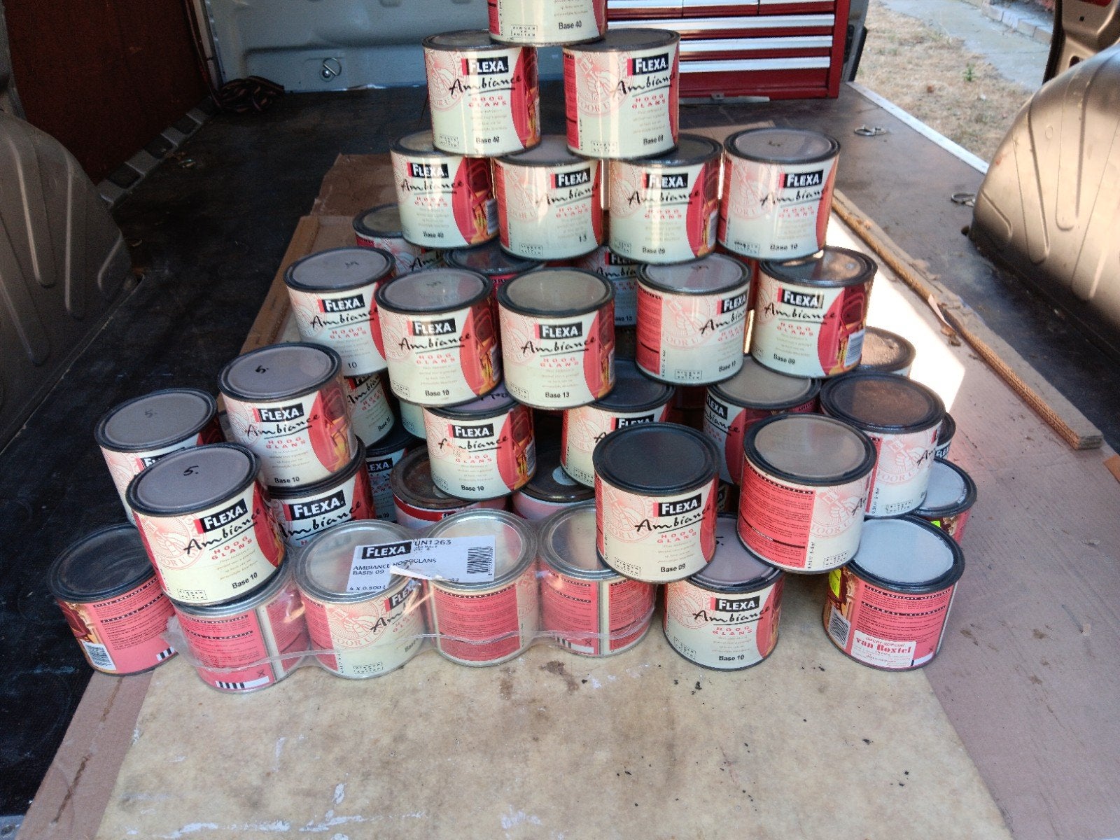 Verf Flexa ambiance, Doe-het-zelf en Bouw, Verf, Beits en Lak, Ophalen, Wit, Verf