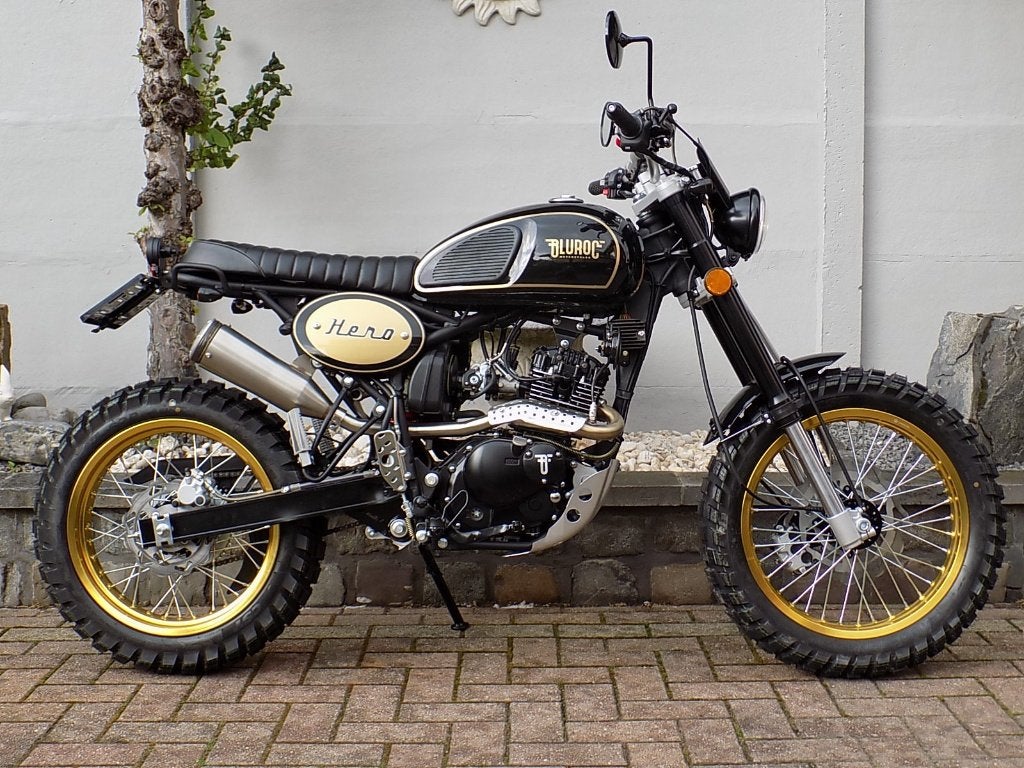 BLUROC Bullit HERO 125 scrambler , Entreprise, Neuf, 1 cylindre, 125 cm³