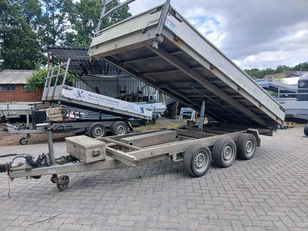 3 asser kipper 400 x 200  paraboolgeveerd !, Auto diversen, Ophalen, Gebruikt