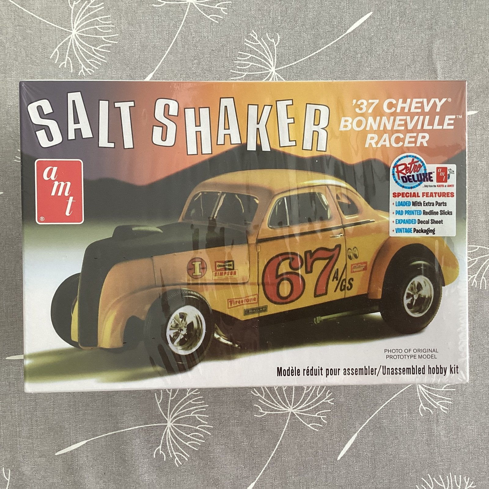 AMT Salt Shaker - ‘37 Chevy Bonneville Racer, Hobby en Vrije tijd, Modelbouw | Auto's en Voertuigen, Verzenden, Zo goed als nieuw