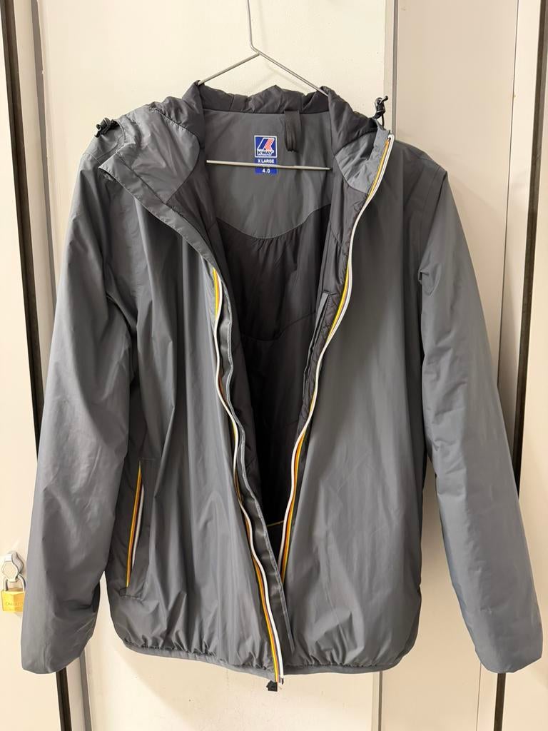 K-Way jas le vrai claude 4.0 green maat xl, Ophalen of Verzenden, Nieuw, Maat 46/48 (XL) of groter