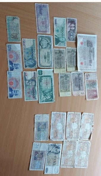 24 oude bankbiljetten België + wereldwijd, Ophalen of Verzenden, Bankbiljetten