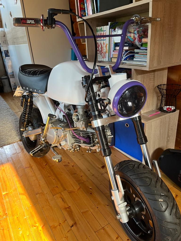 Moto monkey, Enlèvement, Comme neuf, Bloc
