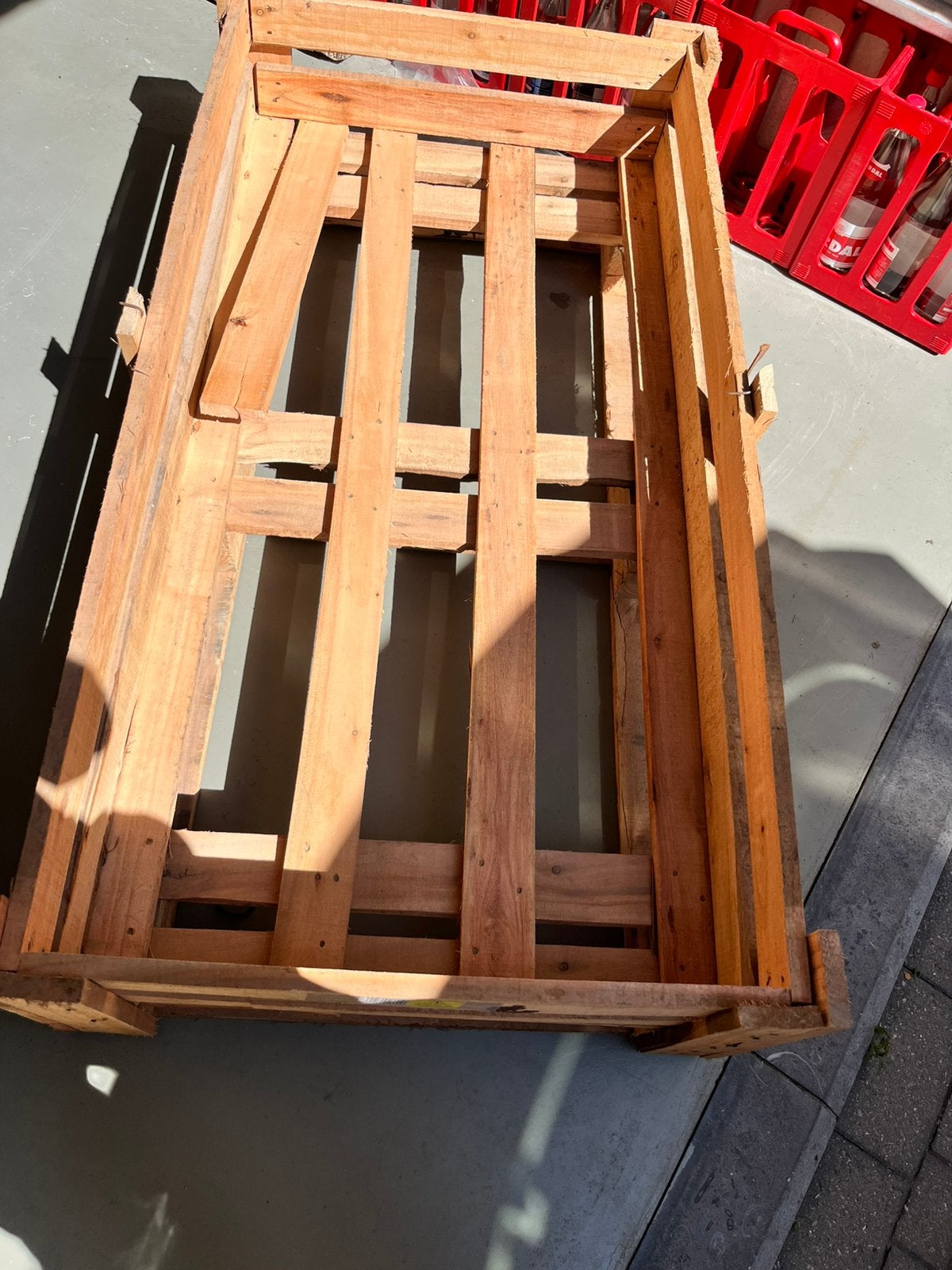 Pallet brandhout, Enlèvement, Comme neuf, Palette