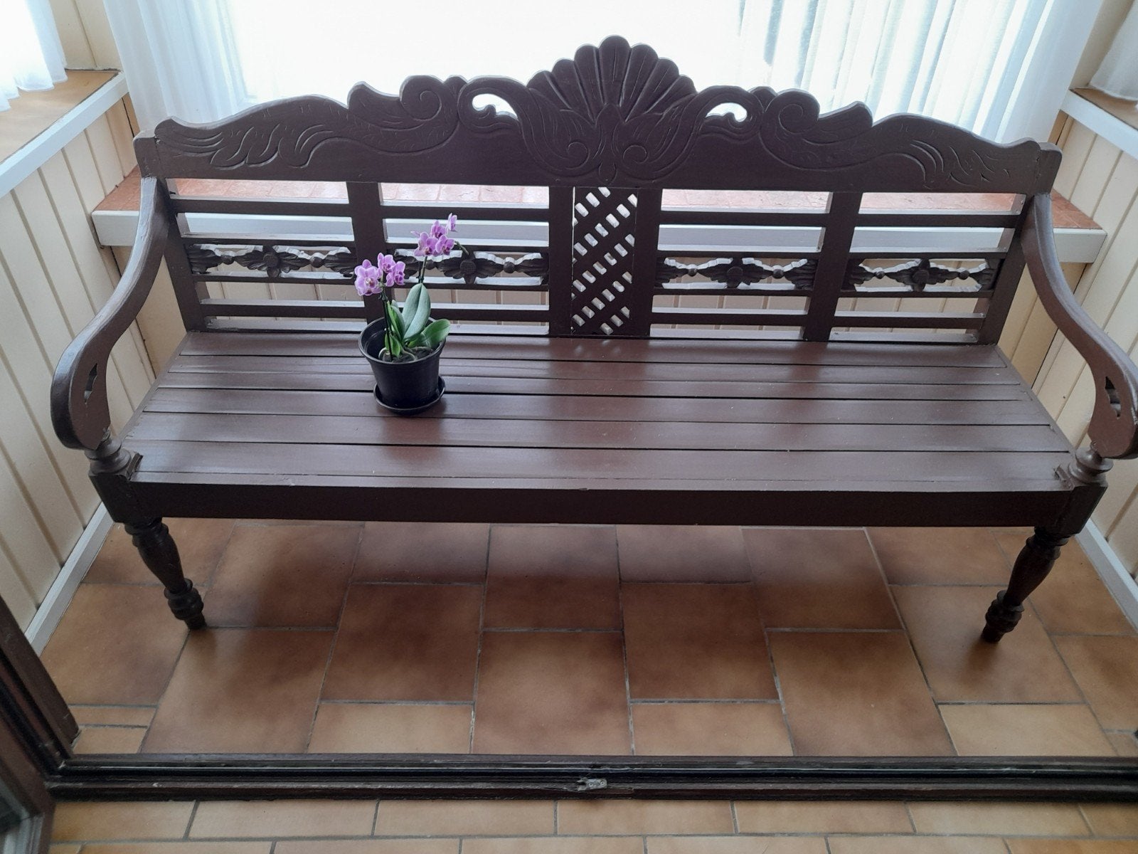 antieke bank, Tuin en Terras, Ophalen