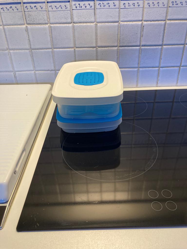 Belegschalen en suikerstrooier merk Tupperware, Ophalen, Nieuw