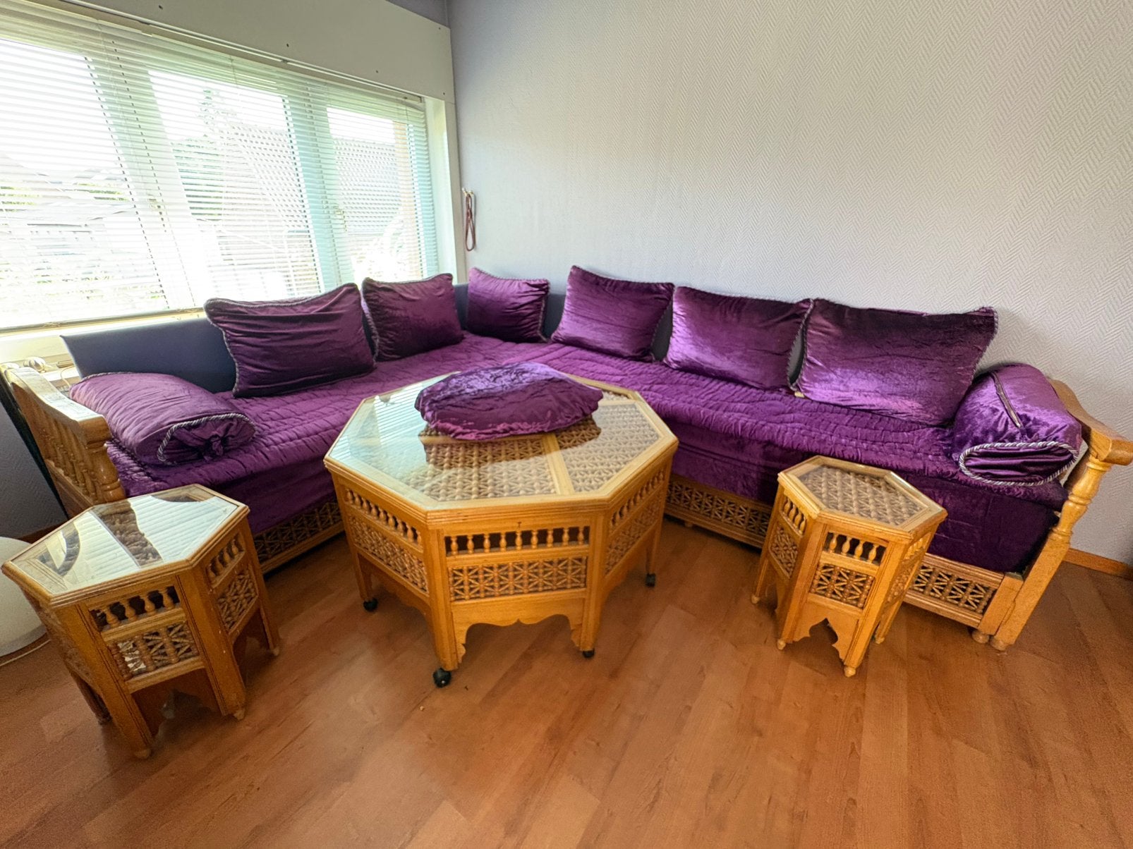 Salon marocain, Enlèvement, Comme neuf, Bois