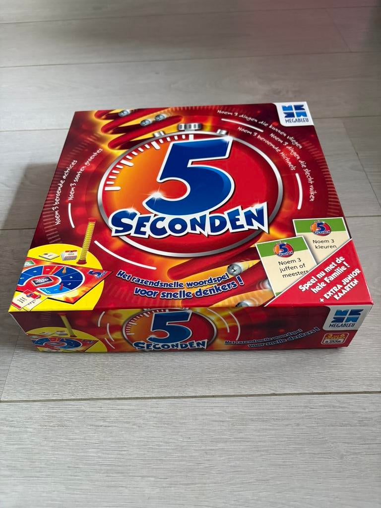 Gezelschapspel "5 seconden", Ophalen, Zo goed als nieuw