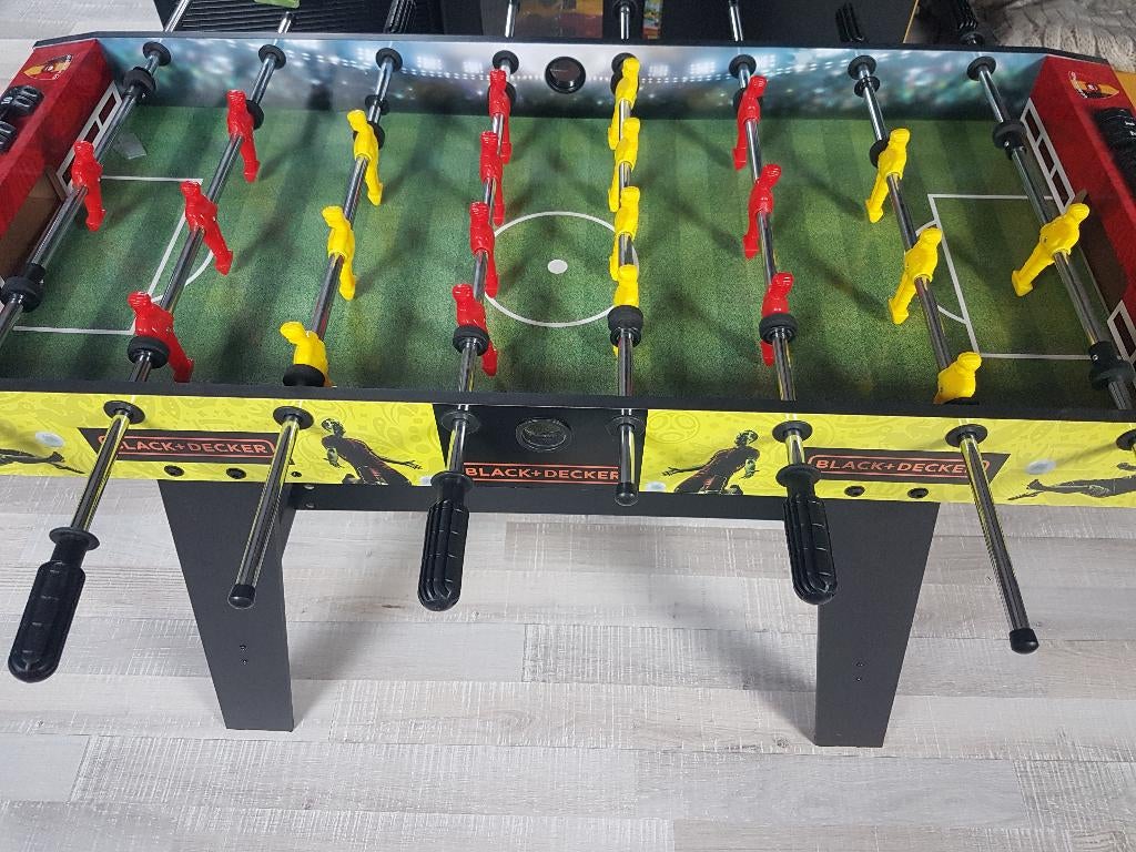 KINDER KICKERTAFEL RODE DUIVELS, Ophalen, Zo goed als nieuw