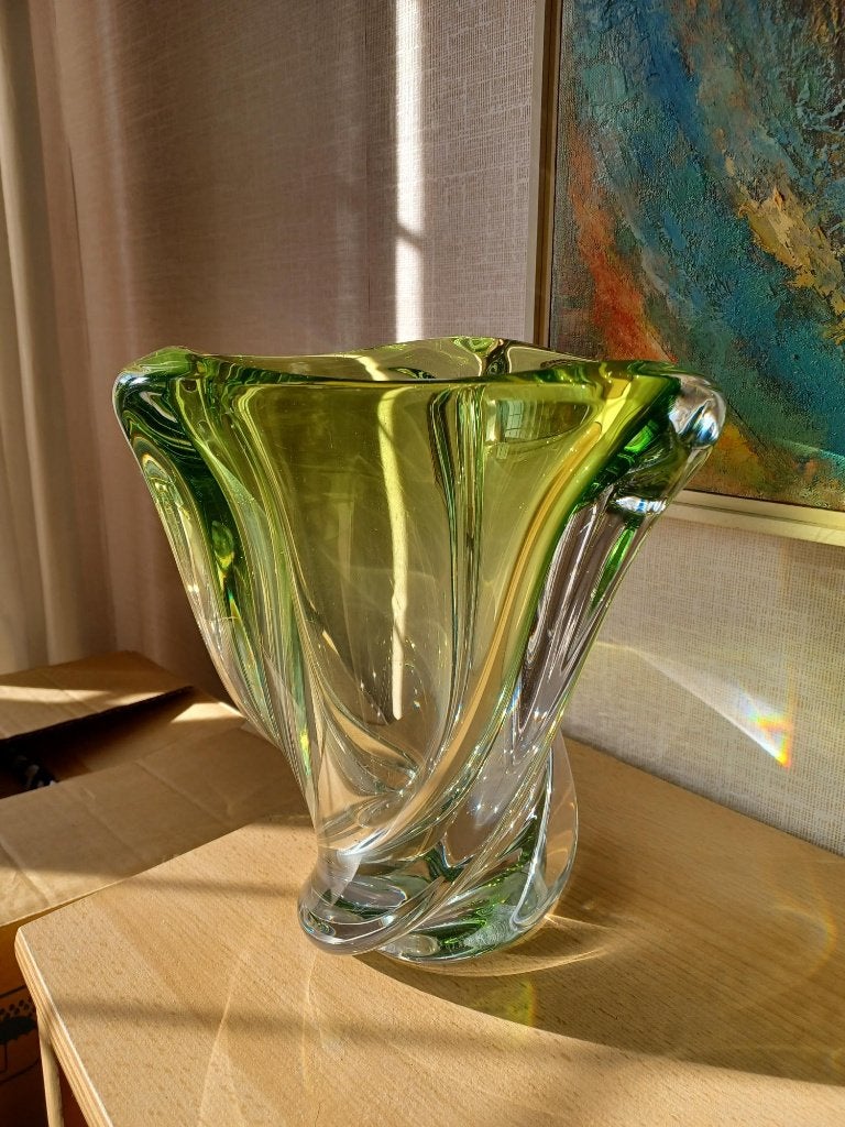 Vase Val-Saint-Lambert, Enlèvement