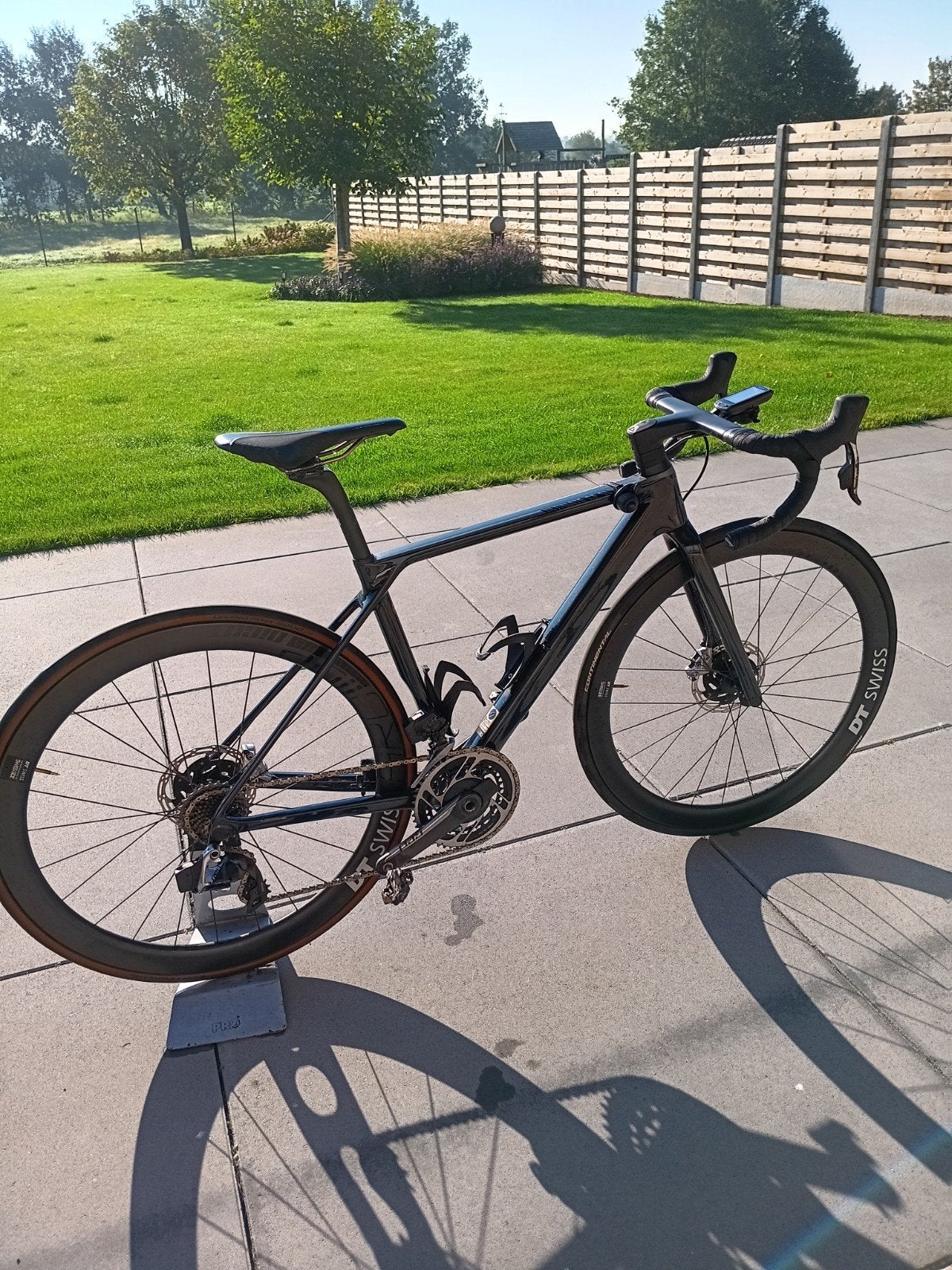 racefiets canyon, Ophalen