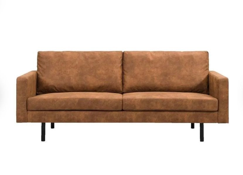 Zetel Collin 2,5-zits - cognac, Ophalen, Nieuw