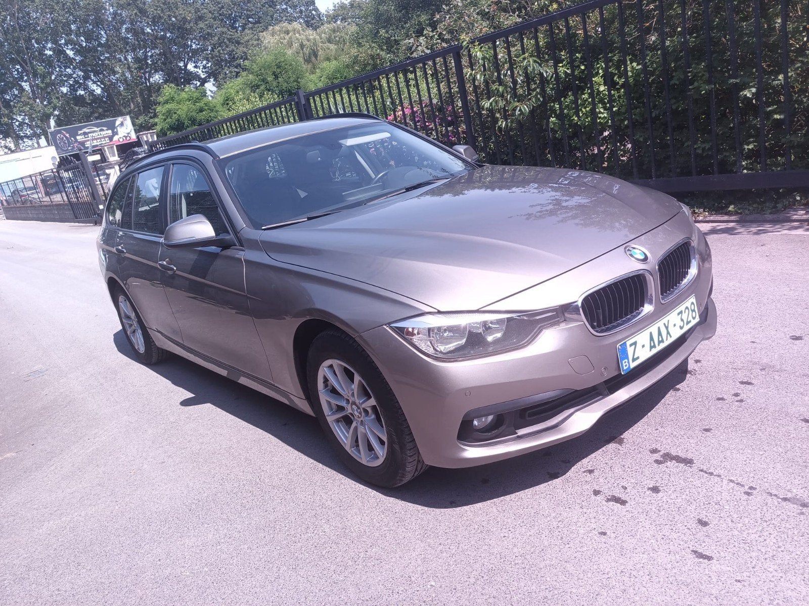 BMW 318D EURO6 2016, Autos, Cuir, Achat, Euro 6, Boîte manuelle