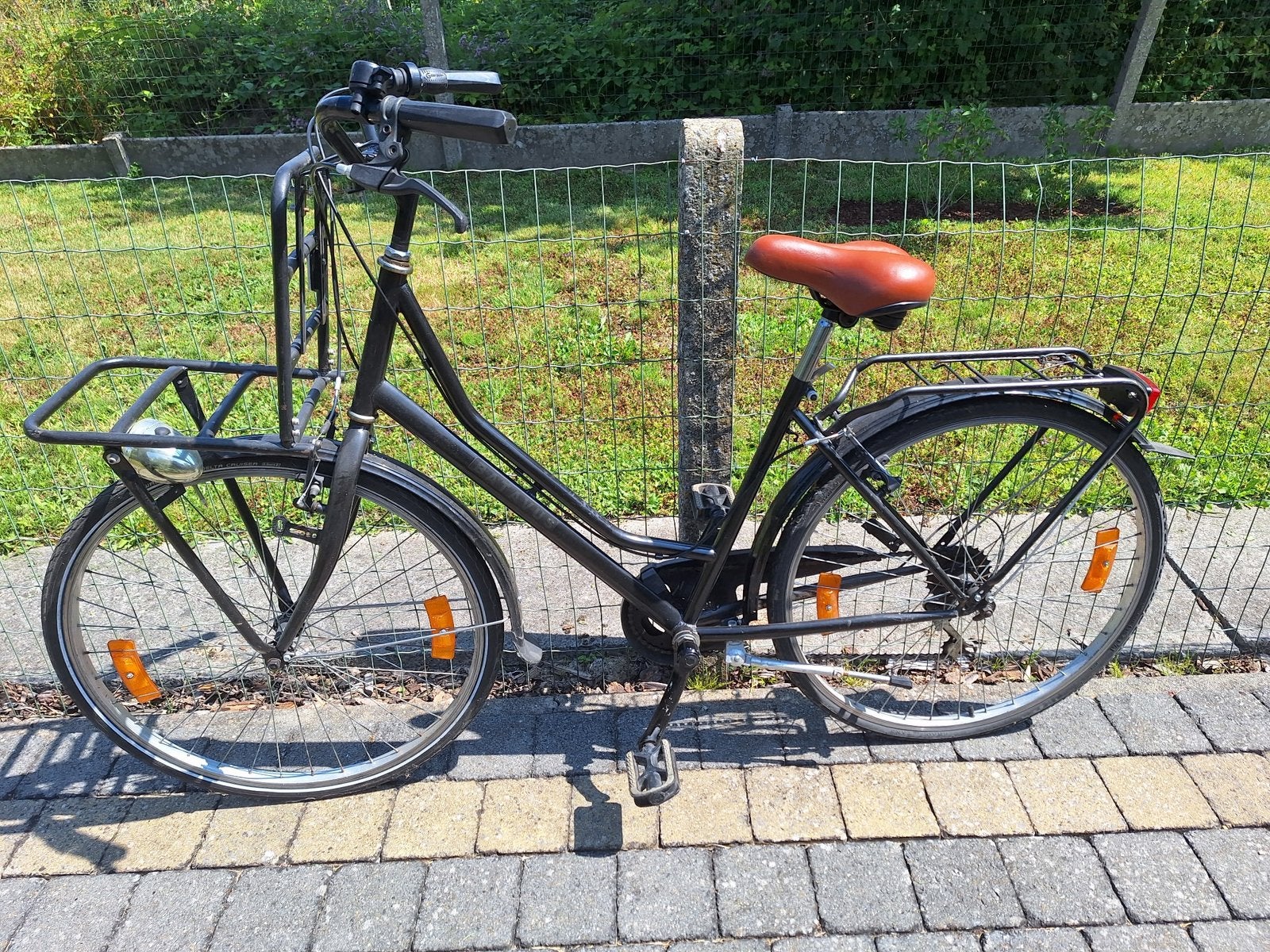 Dames stadsfiets, Ophalen, Gebruikt