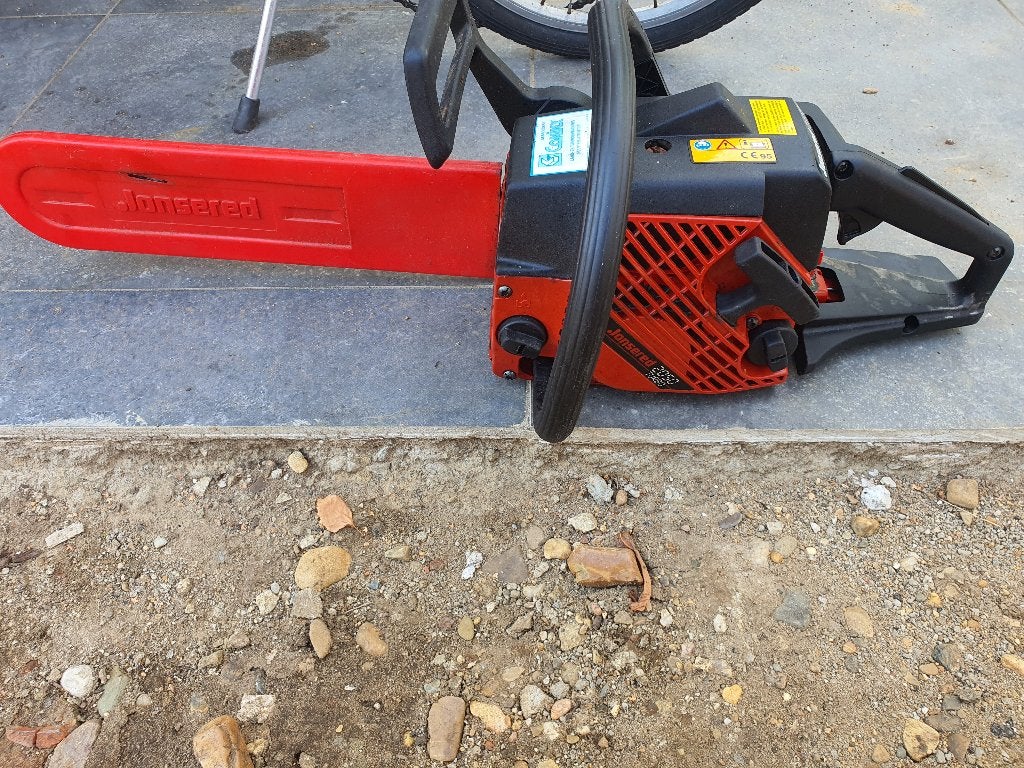 jonsered CS 2050 Zeer comfortabele prof.kettingzaag, Tuin en Terras, Ophalen, Zo goed als nieuw, Boomzaag, Jonsered