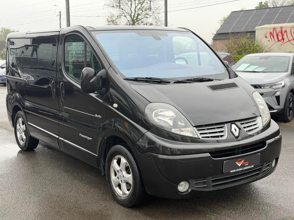 Renault trafic minibus 8pl 1ste eig. Airco met keuring vvk, Auto's, Bluetooth, Bedrijf, Diesel, Te koop