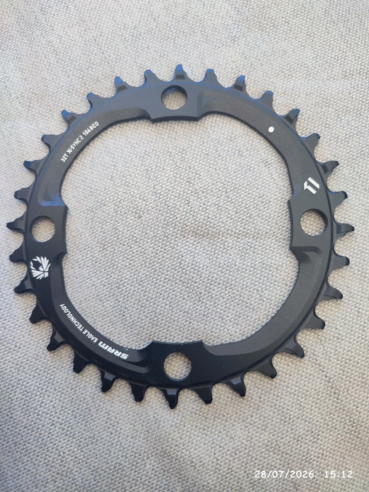 Plateau SRAM X-Sync2 32T 104 BCD, Fietsen en Brommers, Crankstel of Pedalen, Elektrische fiets, Nieuw, Ophalen of Verzenden