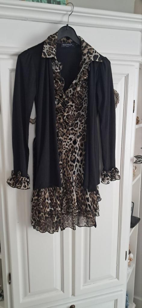 Damesblouse met cardigan, Kleding | Dames, Gelegenheidskleding, Ophalen of Verzenden, Maat 36 (S)