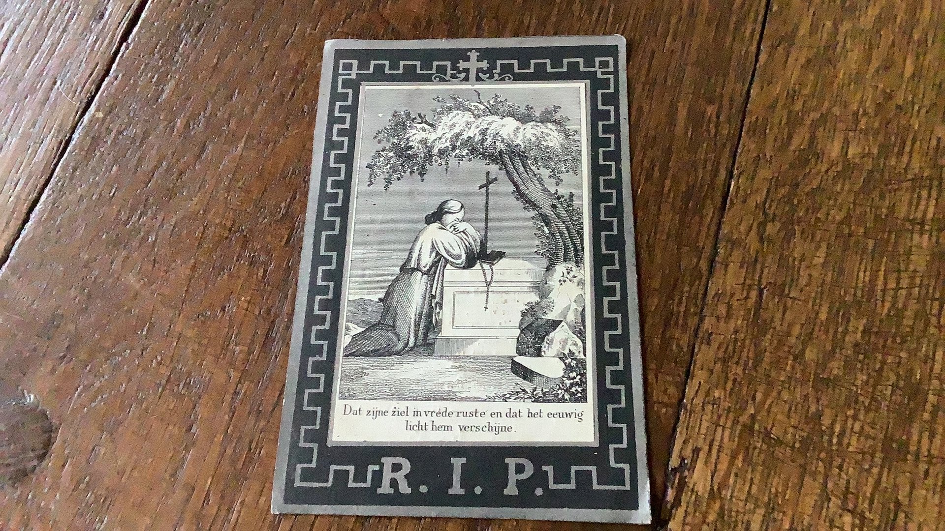 Oud prentje westrem 1871, Verzamelen, Ophalen of Verzenden