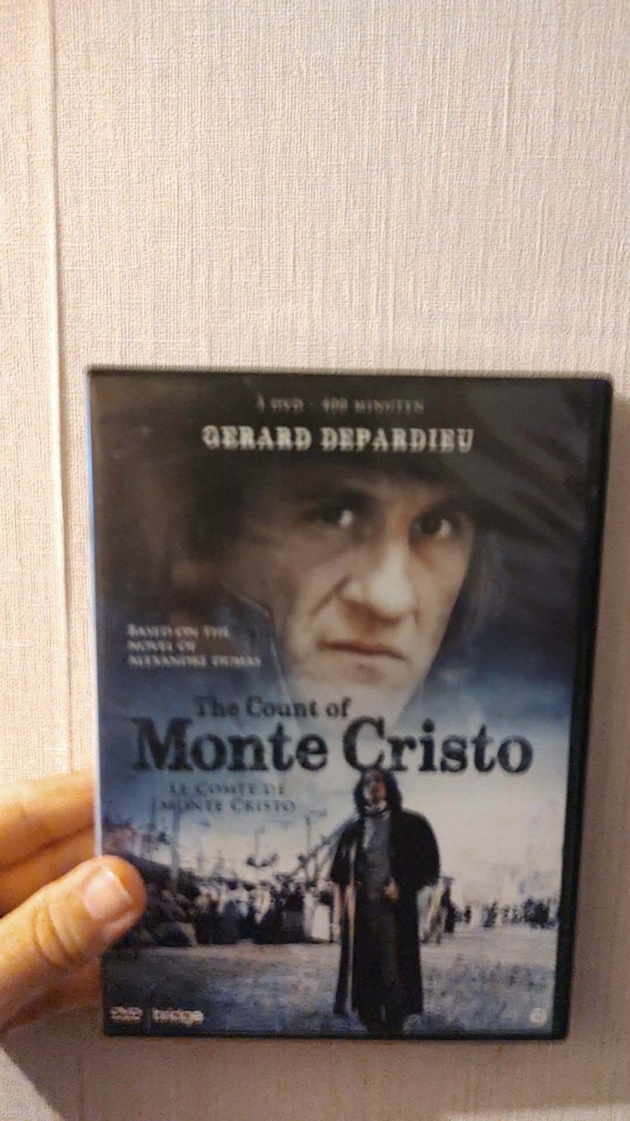 The Count of Monte Cristo Gérard Depardieu complete serie, Cd's en Dvd's, Nederlands, Ophalen of Verzenden, Zo goed als nieuw